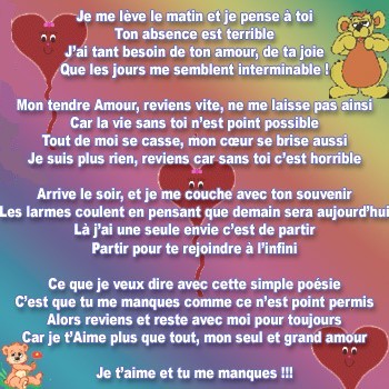jtm et tu me manques!!!